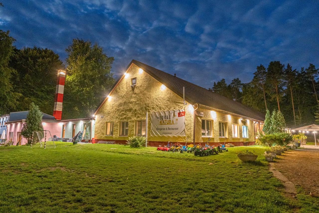 Natura Ferienpark - Bungalows Am Grimnitzsee Schorfheide Althuttendorf Buitenkant foto