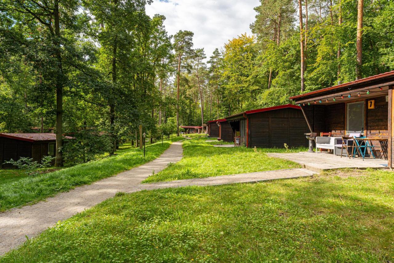 Natura Ferienpark - Bungalows Am Grimnitzsee Schorfheide Althuttendorf Buitenkant foto