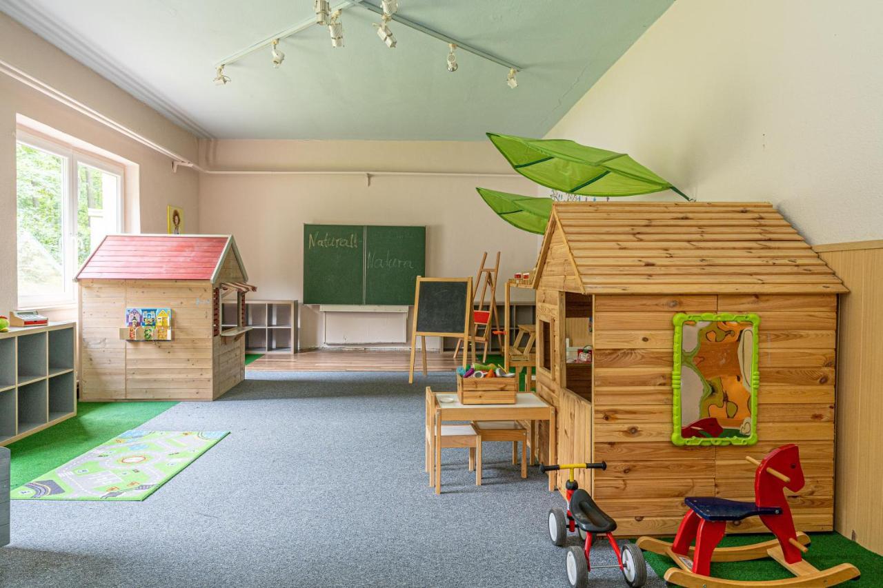 Natura Ferienpark - Bungalows Am Grimnitzsee Schorfheide Althuttendorf Buitenkant foto