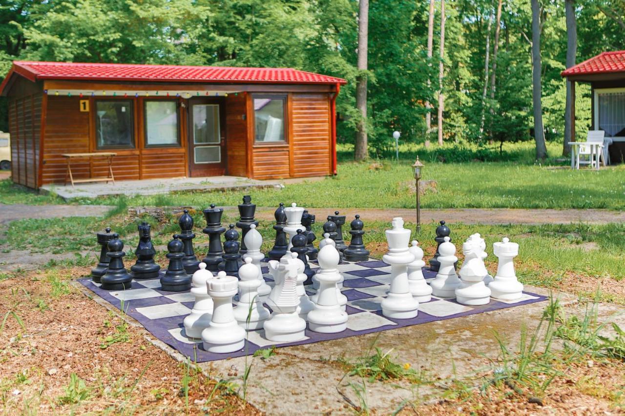 Natura Ferienpark - Bungalows Am Grimnitzsee Schorfheide Althuttendorf Buitenkant foto
