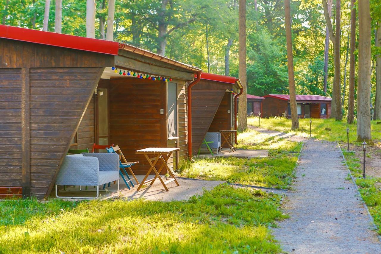 Natura Ferienpark - Bungalows Am Grimnitzsee Schorfheide Althuttendorf Buitenkant foto